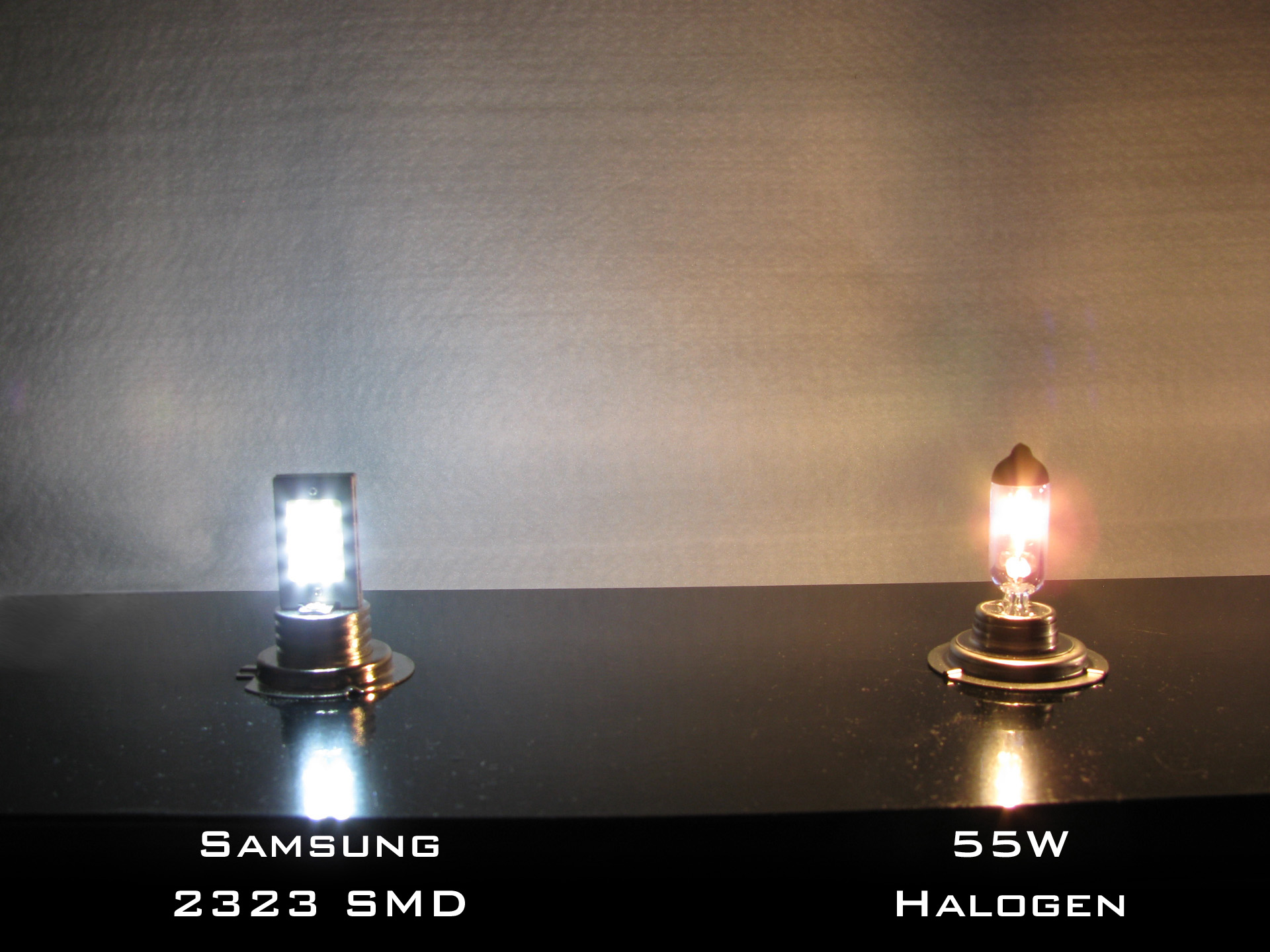 3156 P27W LED lampa med 12x Samsung SMD för 12 V & 24 V