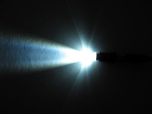 BA9s T4W LED lampa med 1x konvex LED för 12 V
