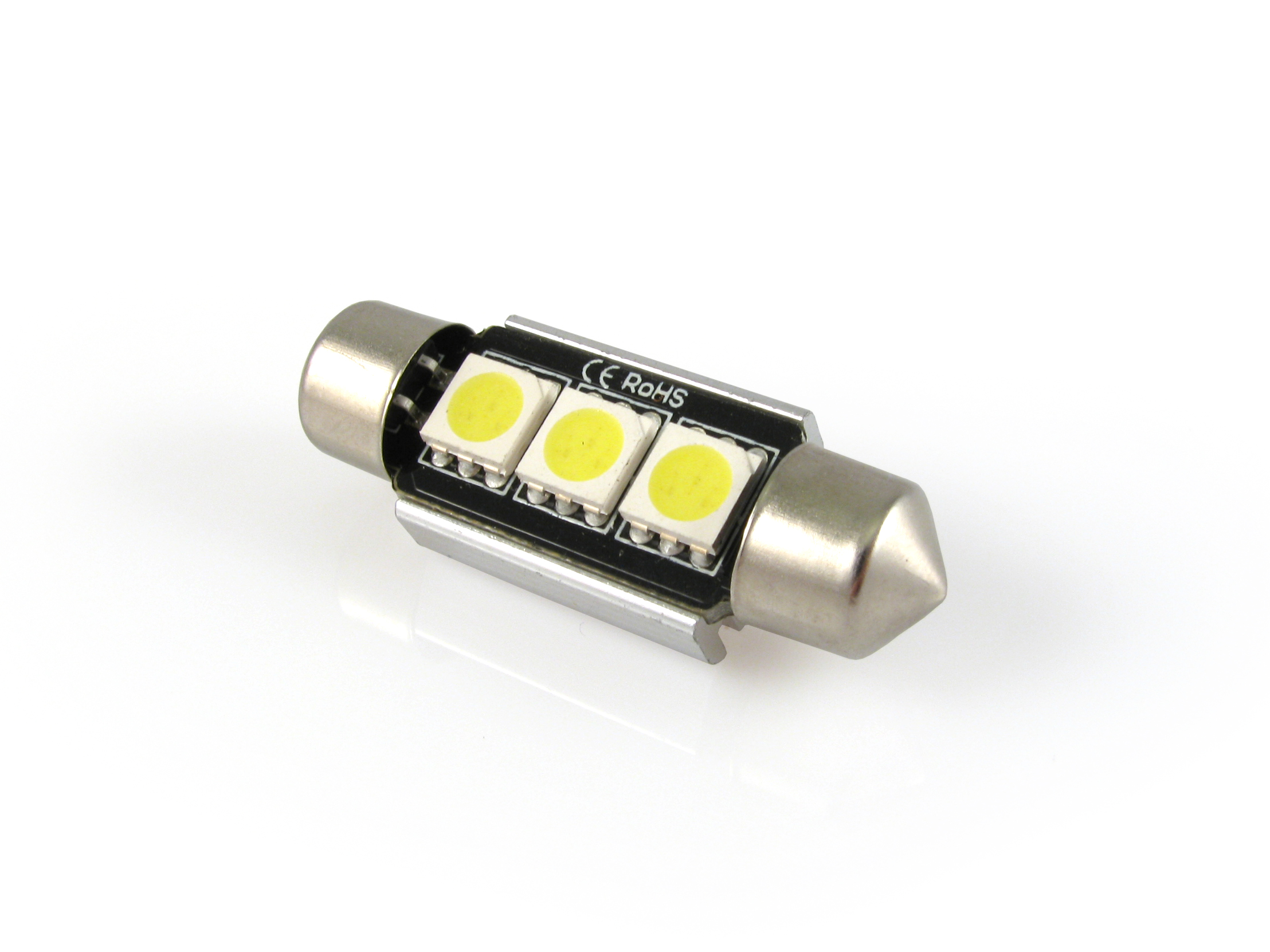 CANbus LED spollampa med kylfläns för 12 V