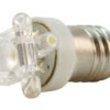 E10 Skuvbas LED lampa med 5x LED för 12 V