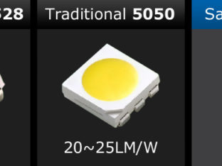 H7 LED lampa med 12x Samsung SMD för 12 V & 24 V