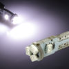 W2.3W T5 LED lampa med 5x 3528 SMD för 12 V