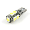 W5W T10 CANbus LED lampa med 9x SMD för 12 V