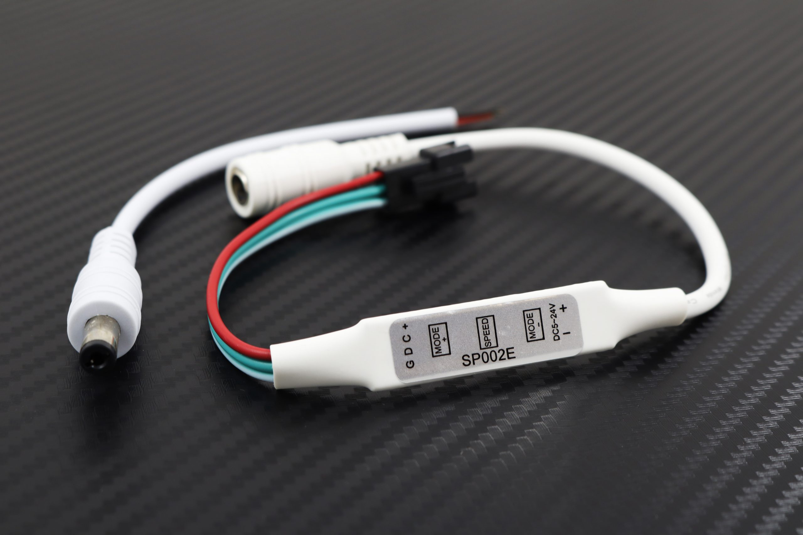 SP002E styrenhet för WS2812B LED slingor